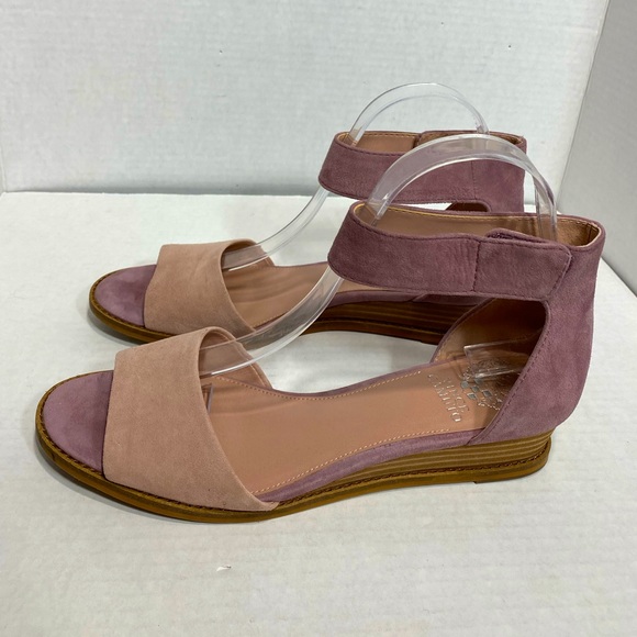 Vince Camuto Suede Color block Sandals size 9 - Picture 2 of 10